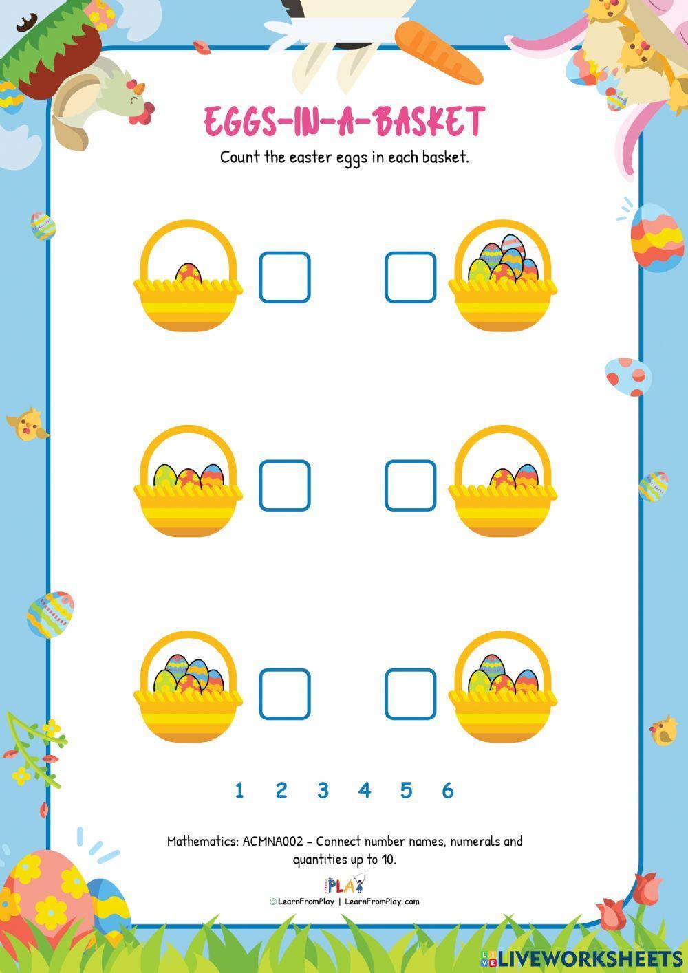 Easter Hat-Astrophe - Eggs-in-a-Basket