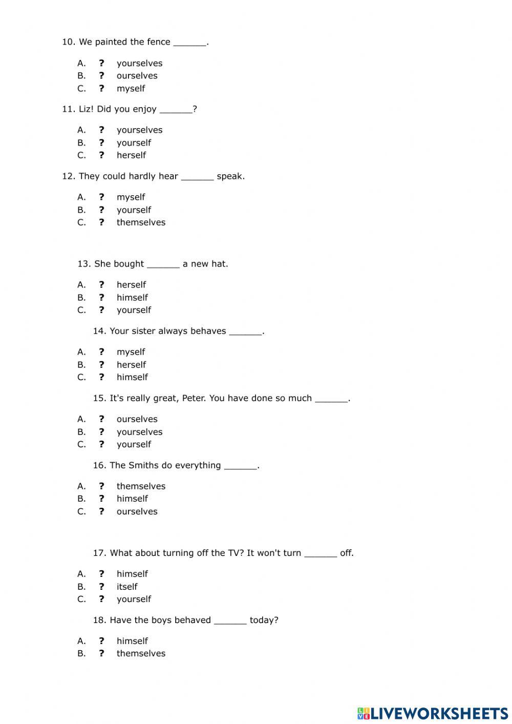 Practice level 3 unit 3