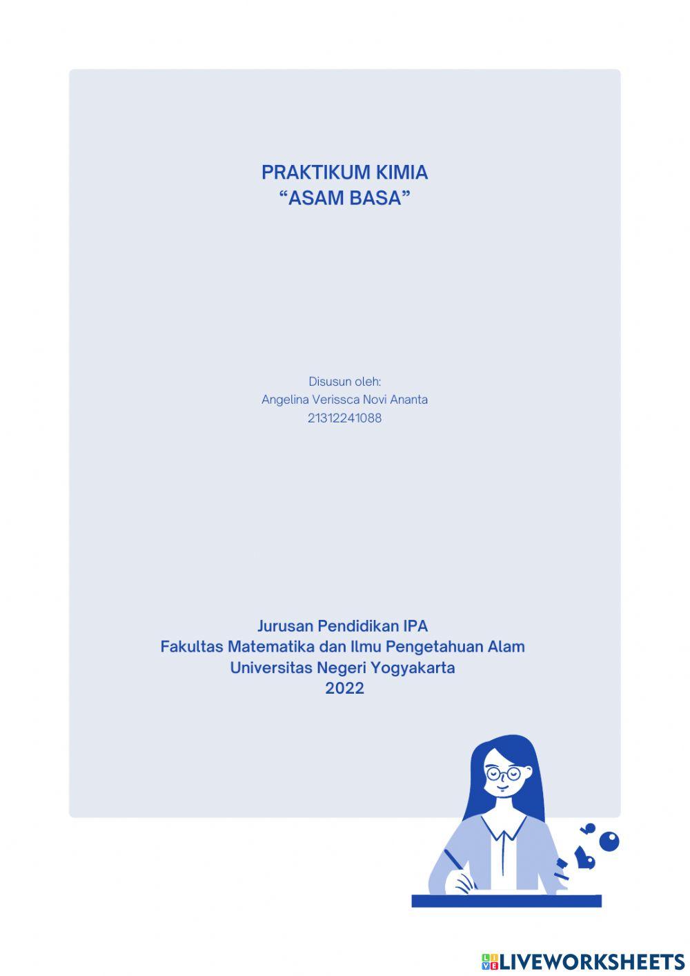 LKPD Asam Basa Pengenceran