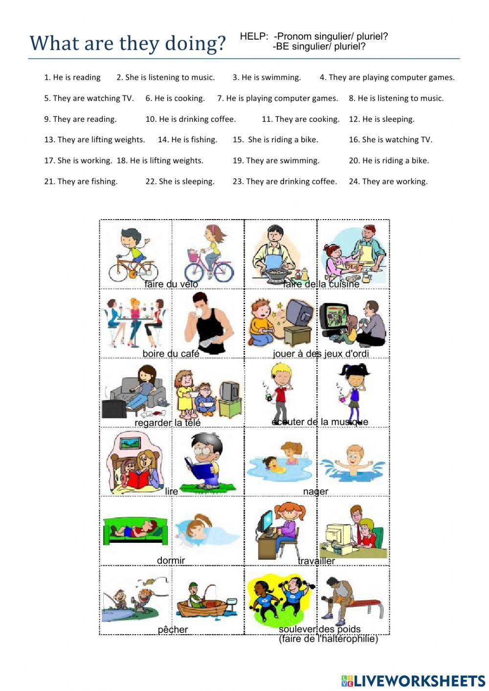 What are they doing?