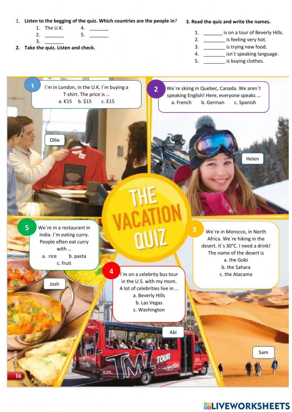 Listening and reading