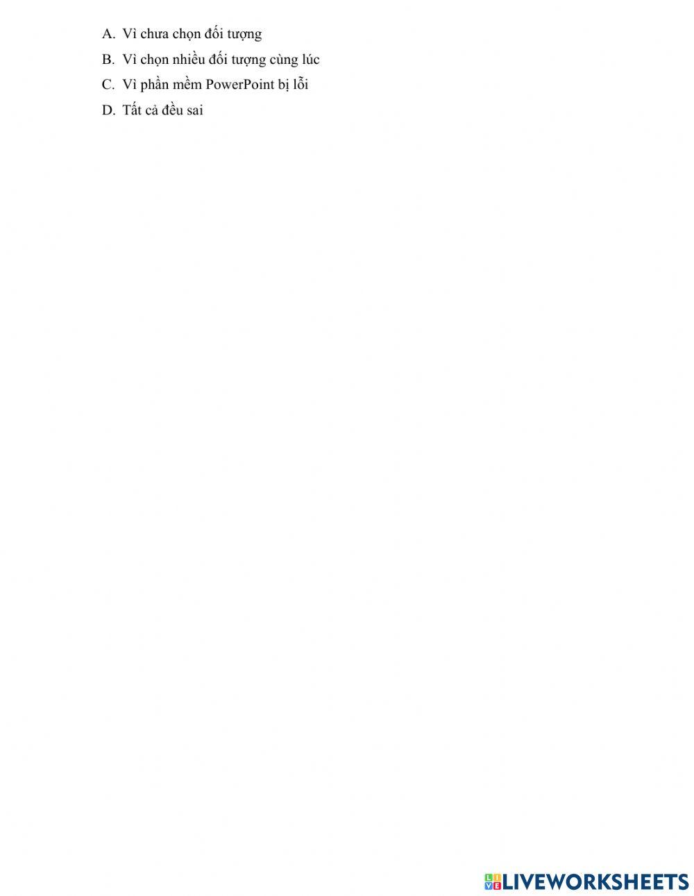 Kiểm tra giữa kì II Tin 9.3