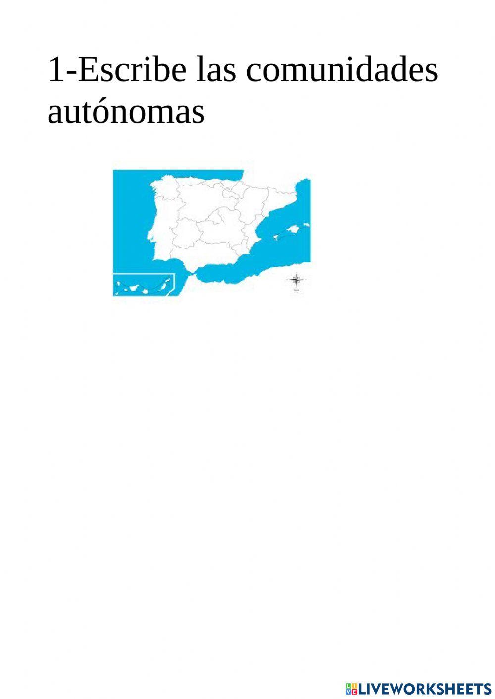 Comunidades Autónomas de España