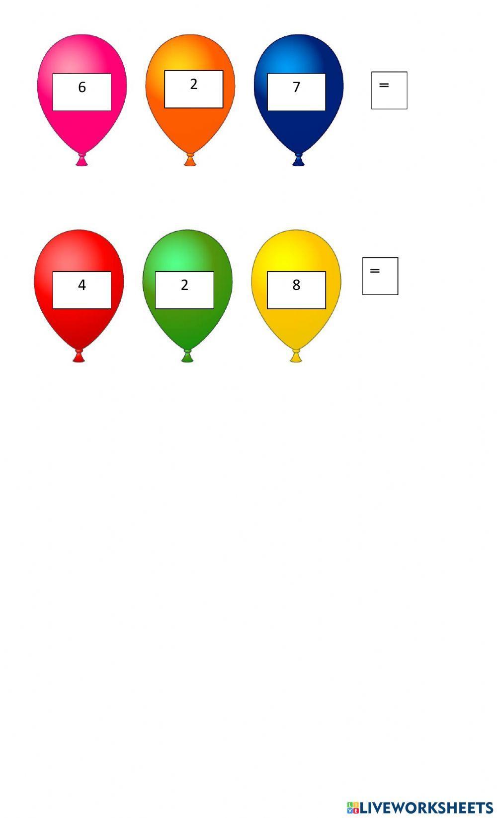 Suma de tres sumandos