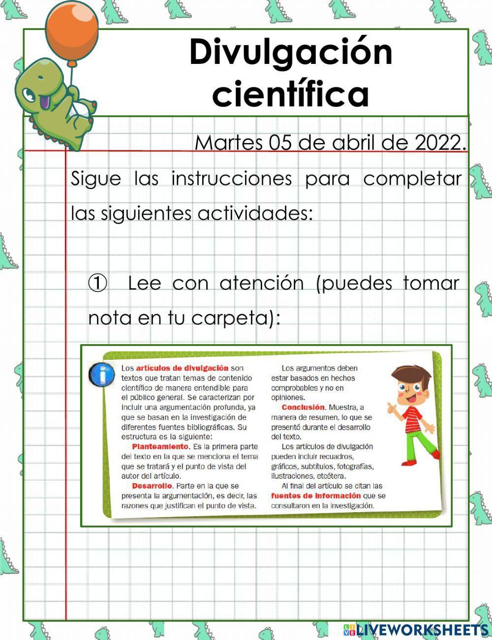 Divulgación científica