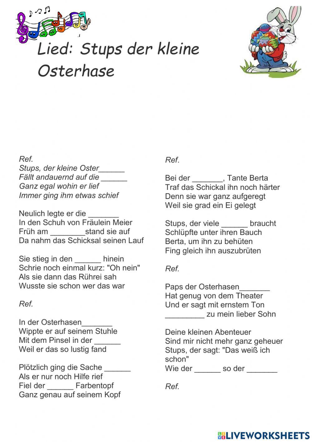 Stups der kleine Osterhase