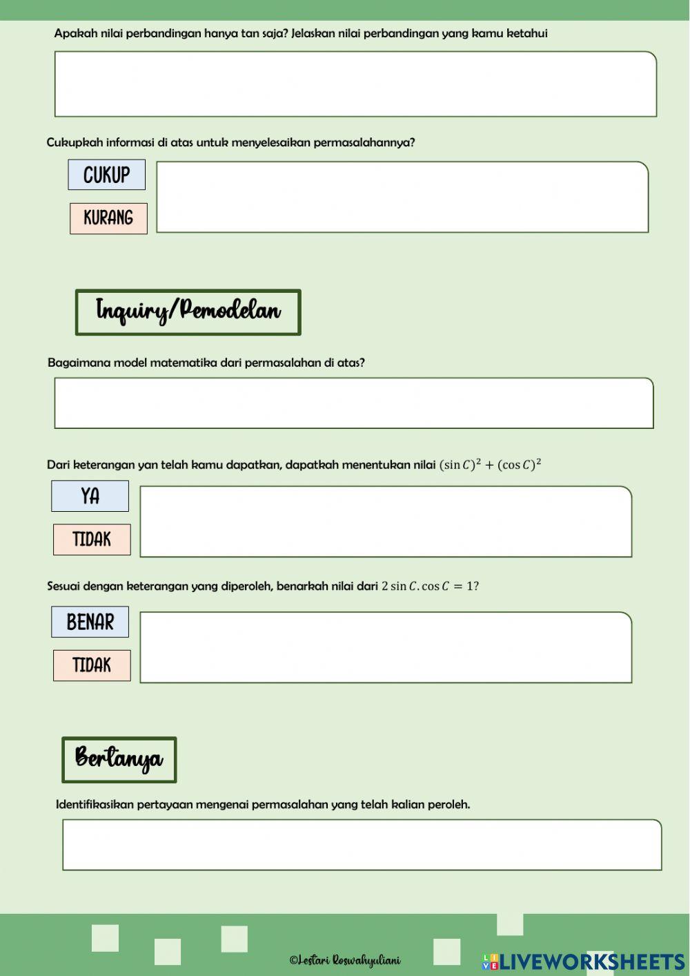 Lkpd perbandingan trigonometri pert 5