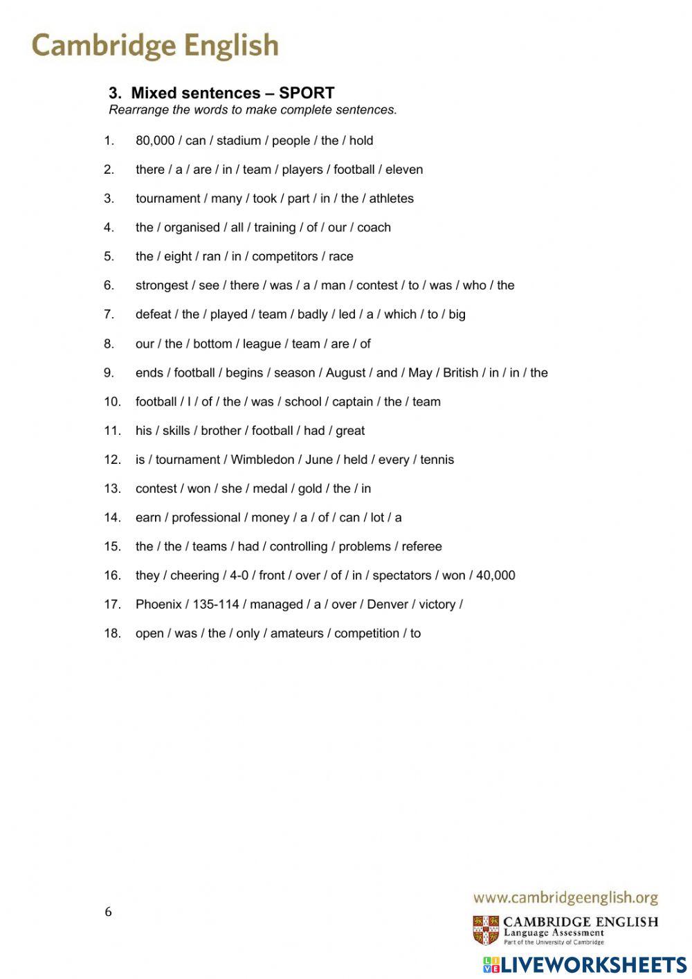 Sport-vocabulary-activity- Cambridge English p.6