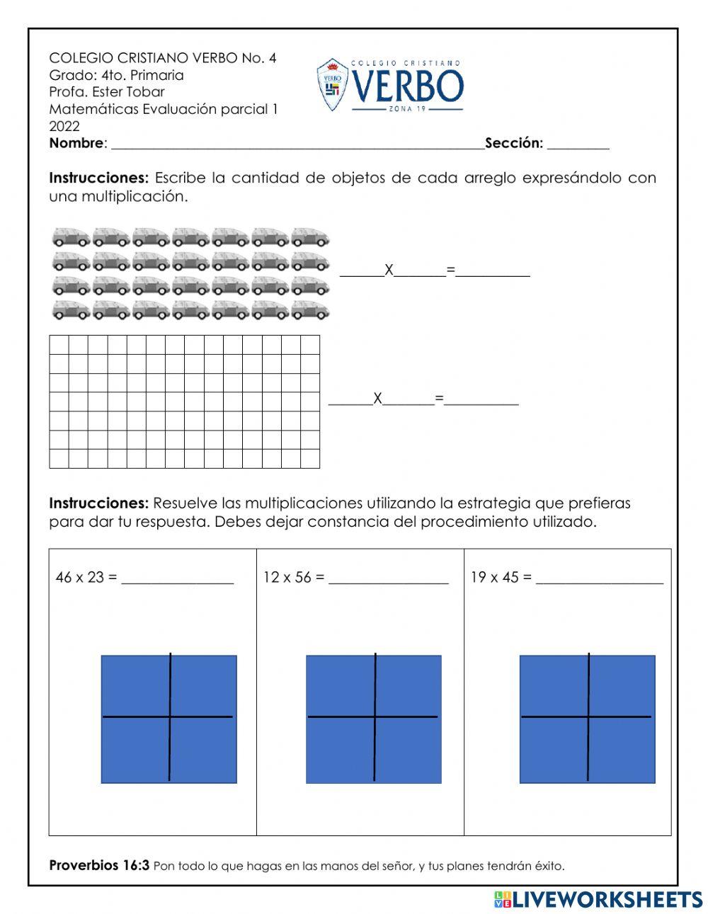 Estrategias para multiplicar