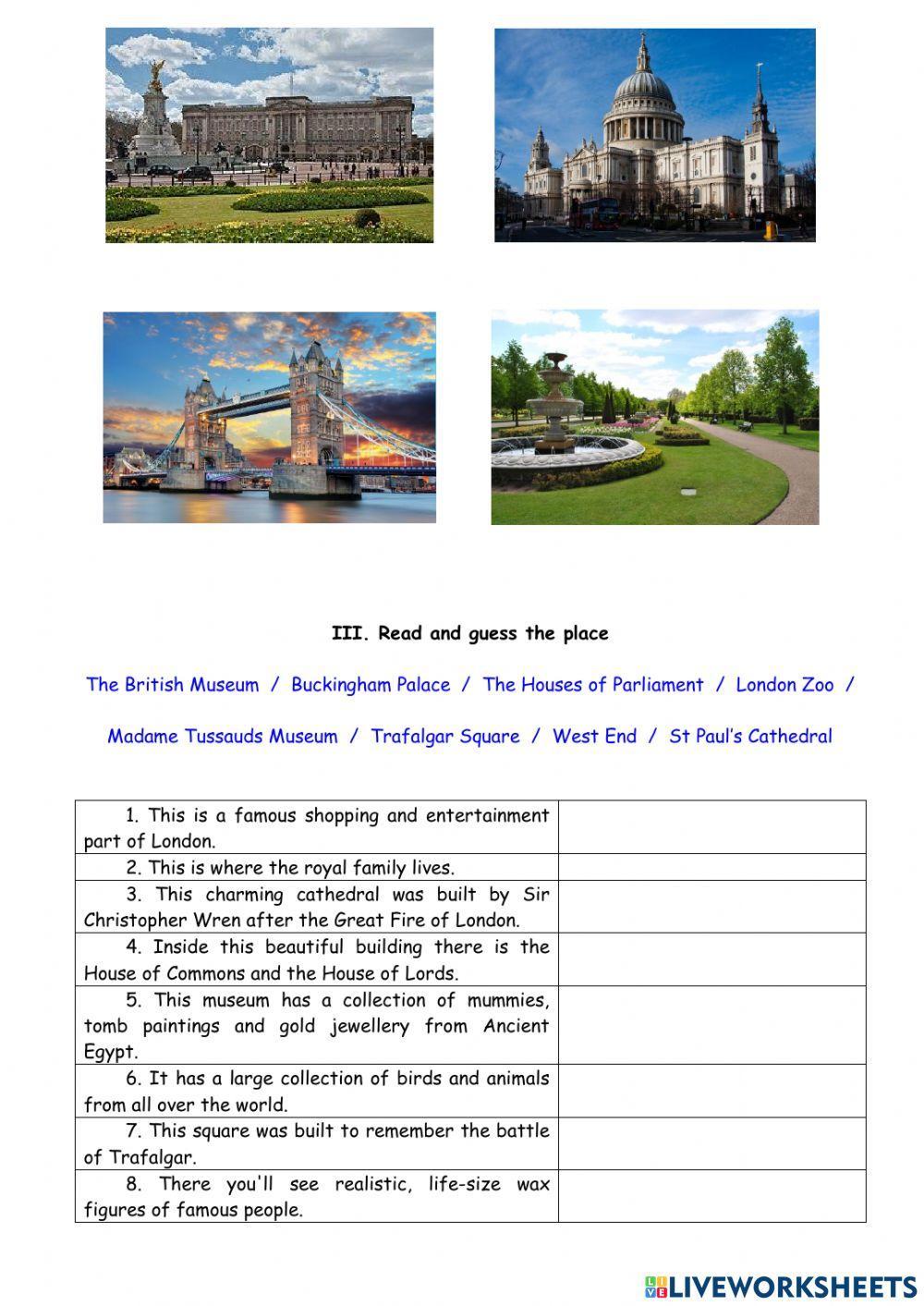 Great Britain: London