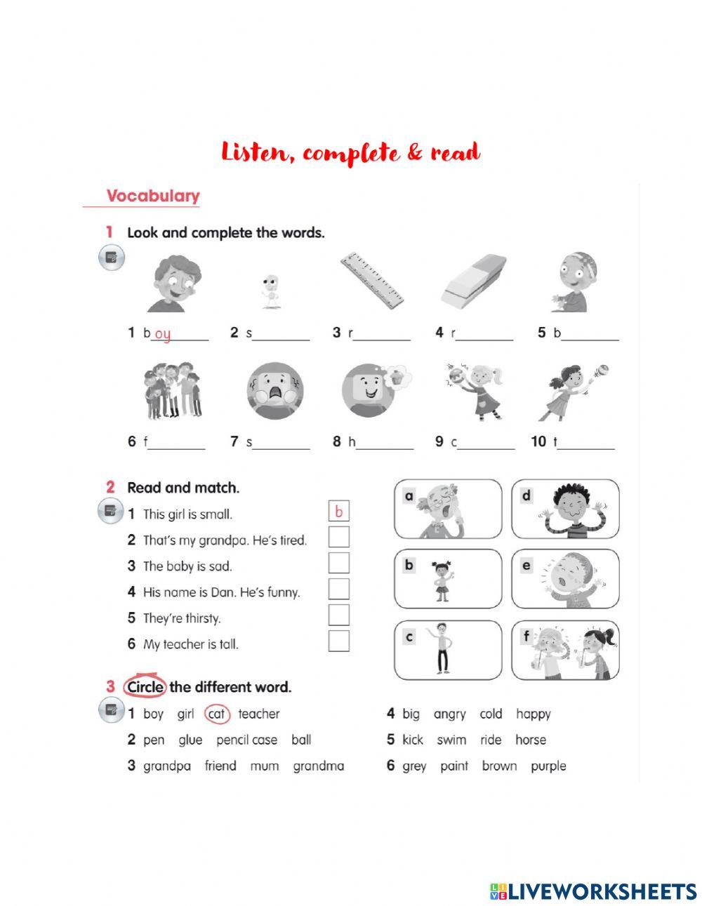 Review Mid term year - Academy 1