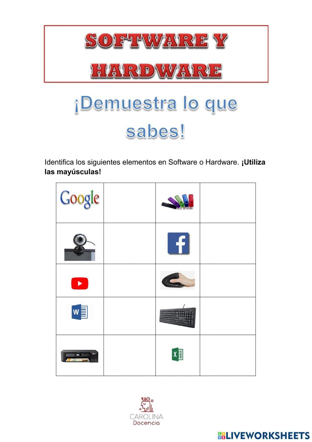 Softaware y Hardware