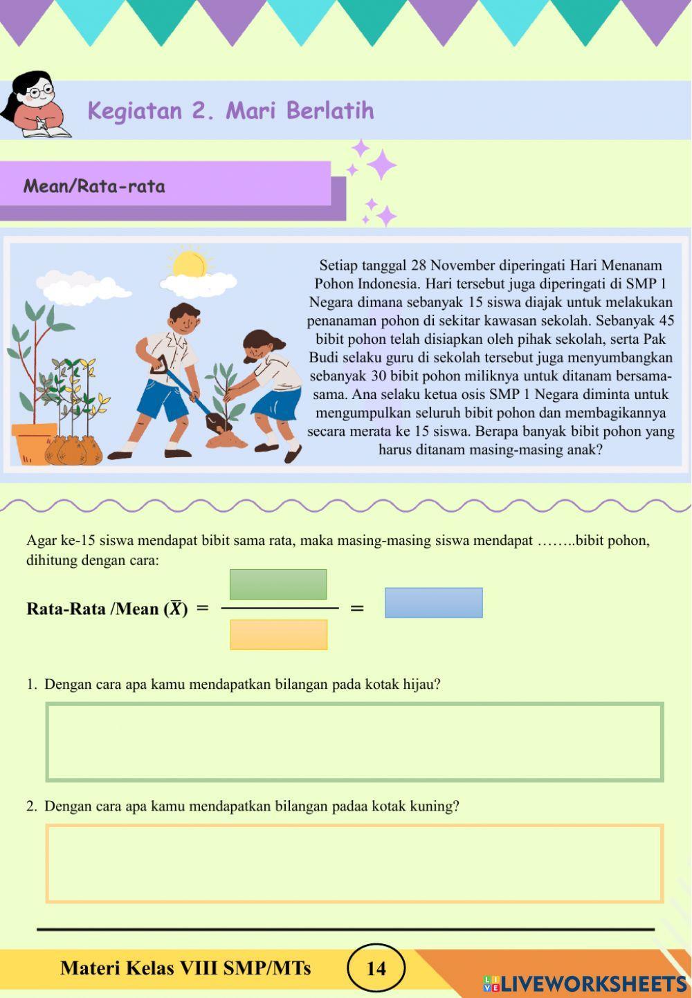Statistika Kelas VIII SMP bagian 4