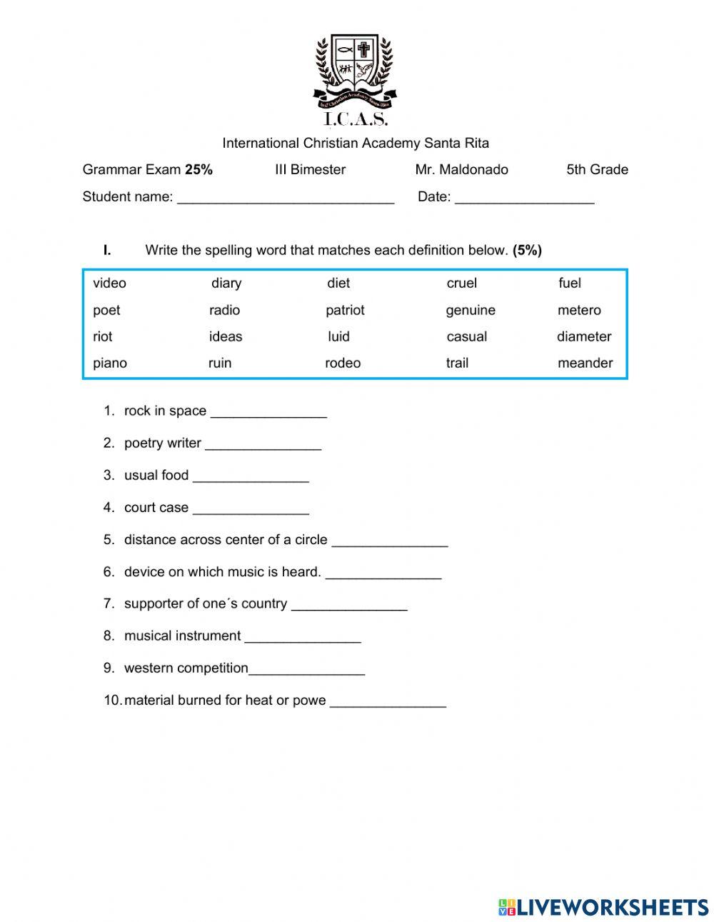 Nys Math State Exam 5th Grade