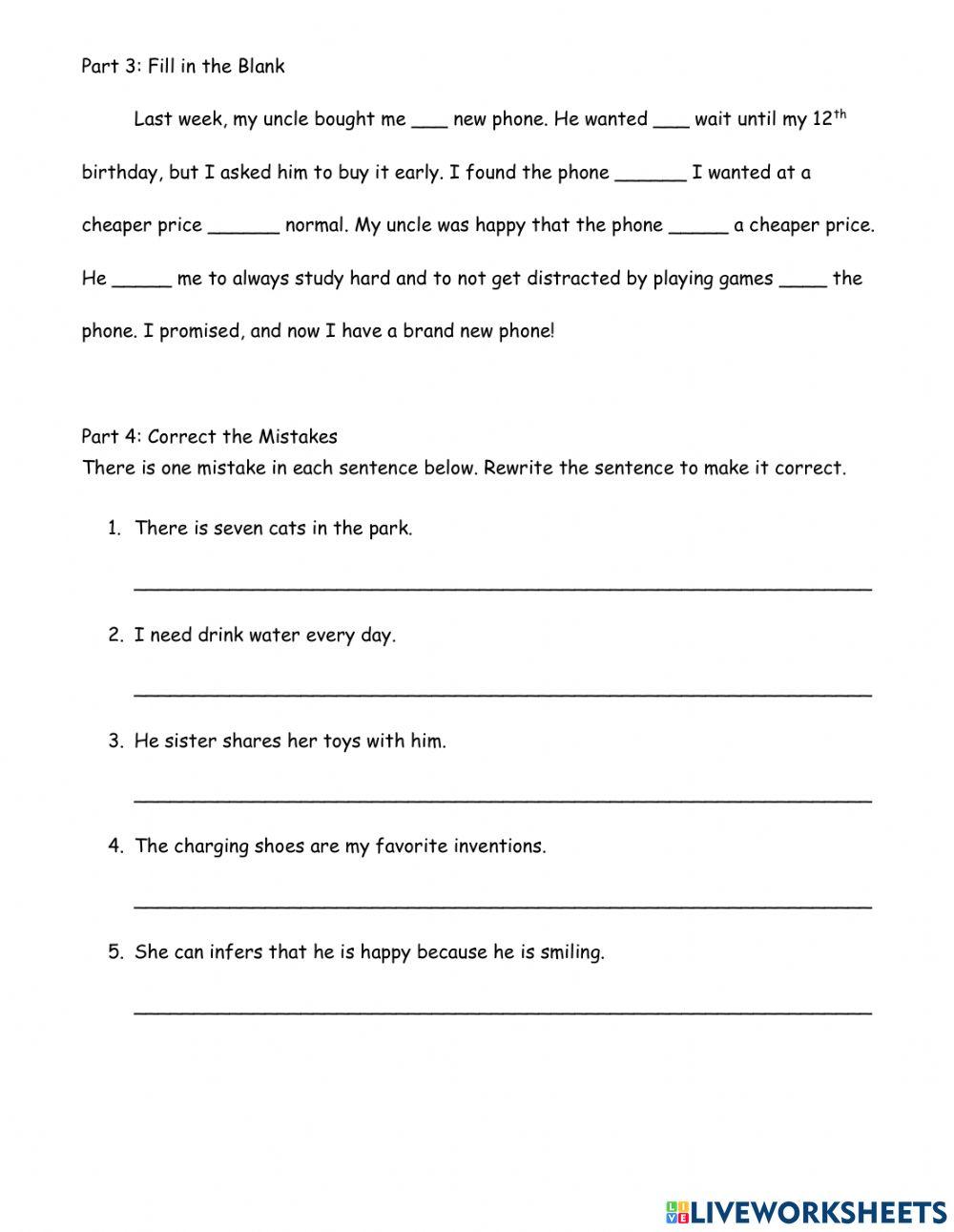 Flyers English- Practice Final Test