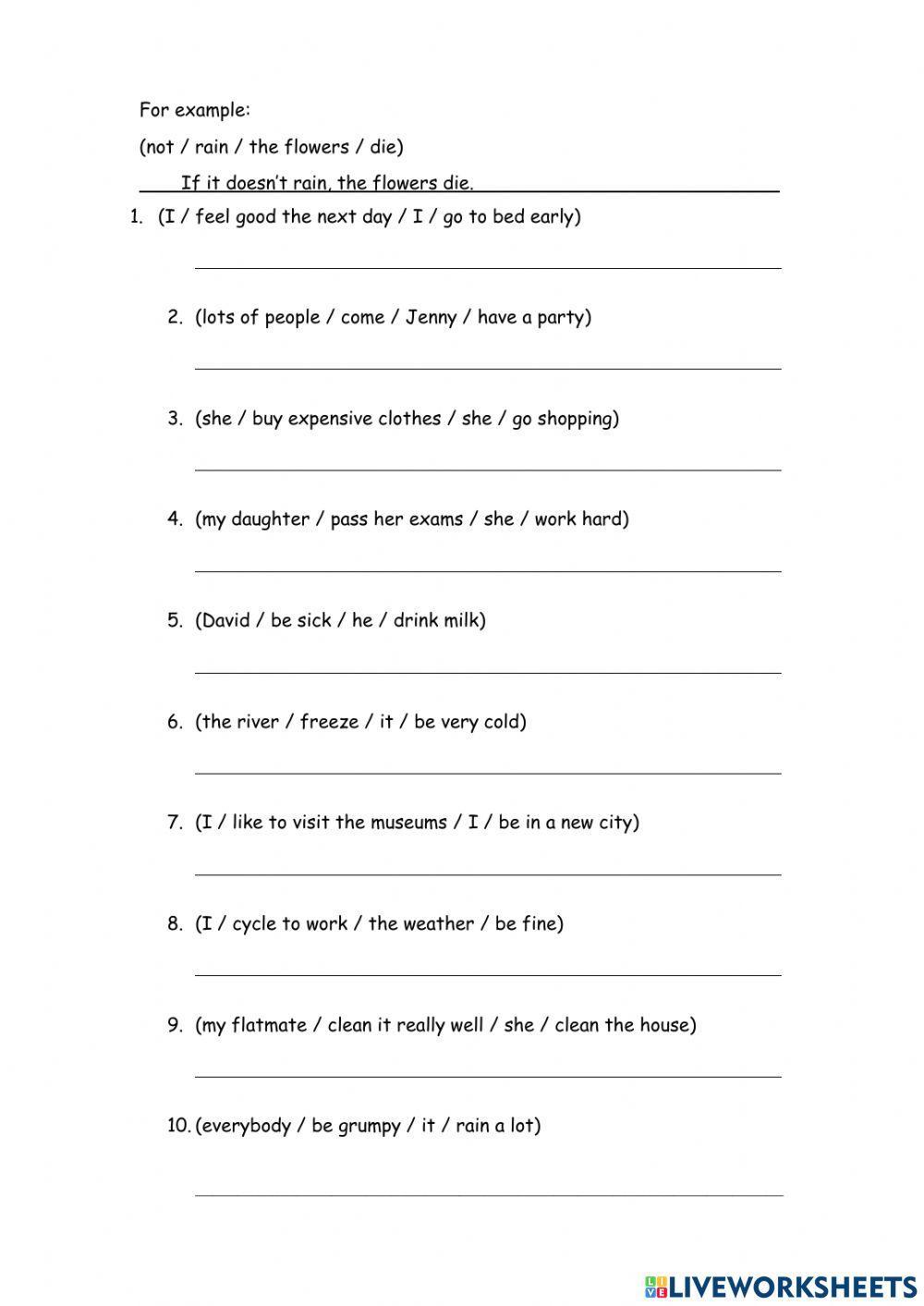 Year 4 April 6,2022 (Zero conditional)