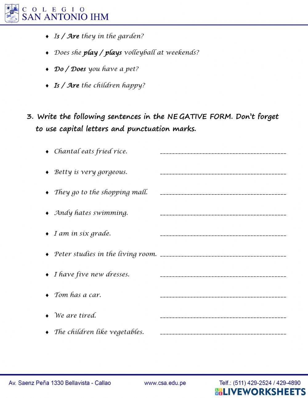 Present Simple Tense