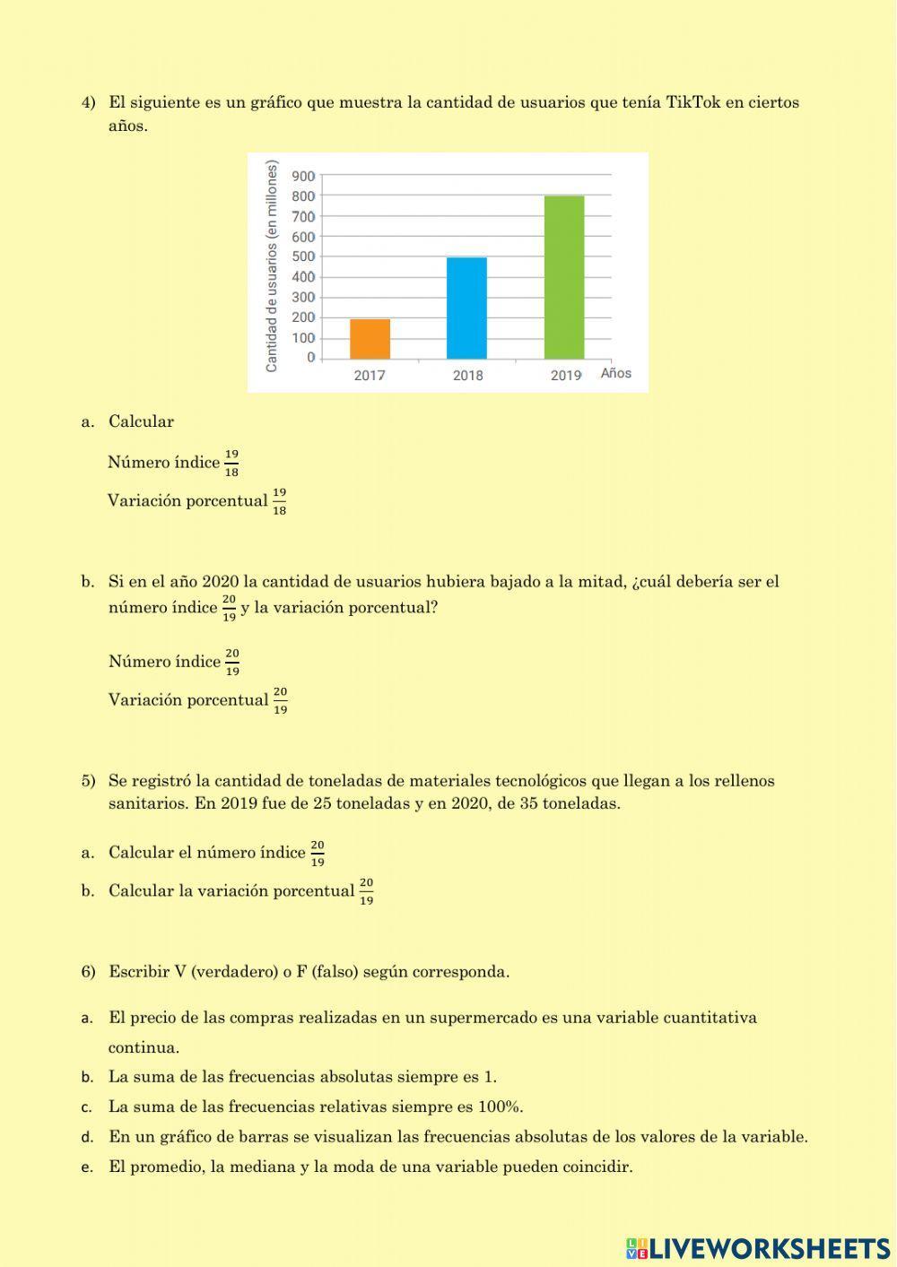 Repaso de Estadística