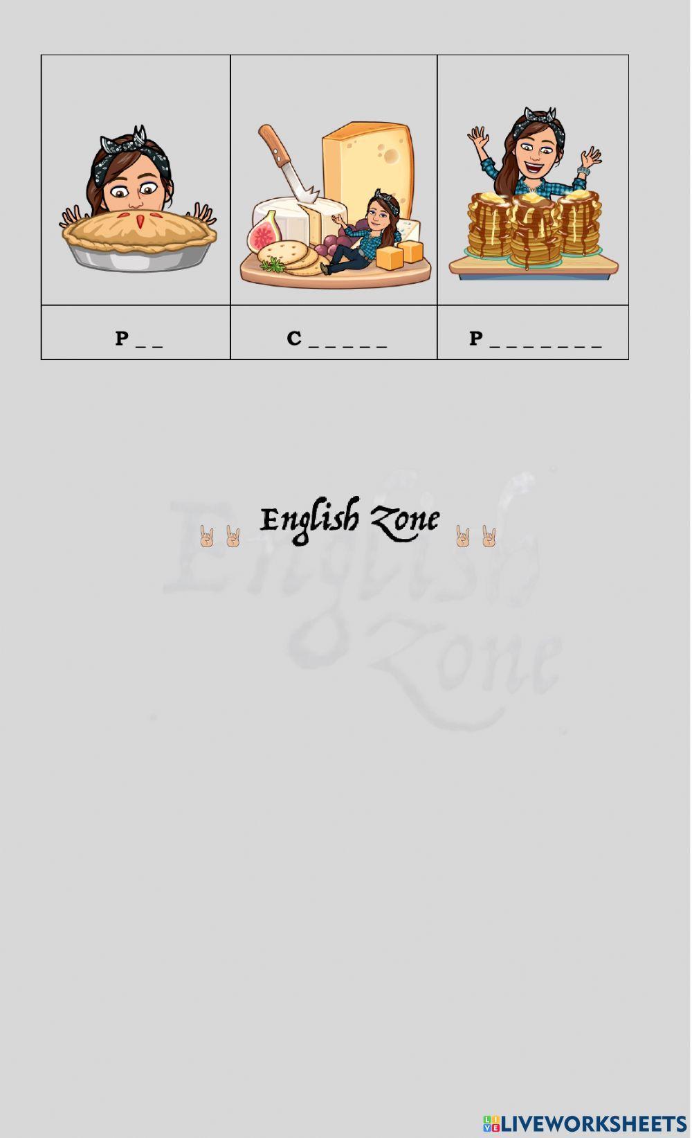 AT THE RESTAURANT EnglishZoneRocks