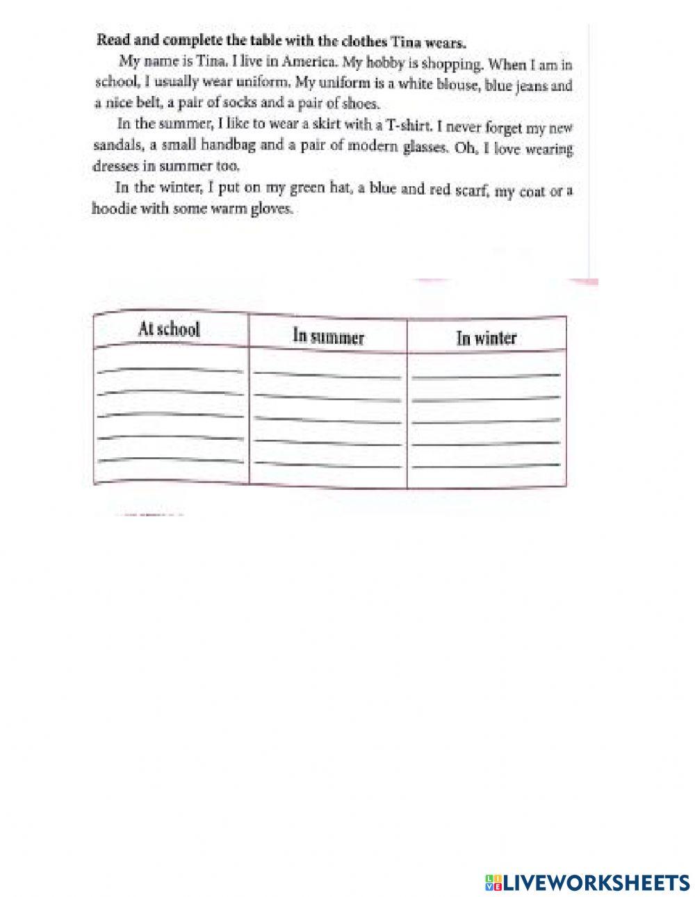 Unit 17: Lesson 2 ( Grade 4) worksheet | Live Worksheets