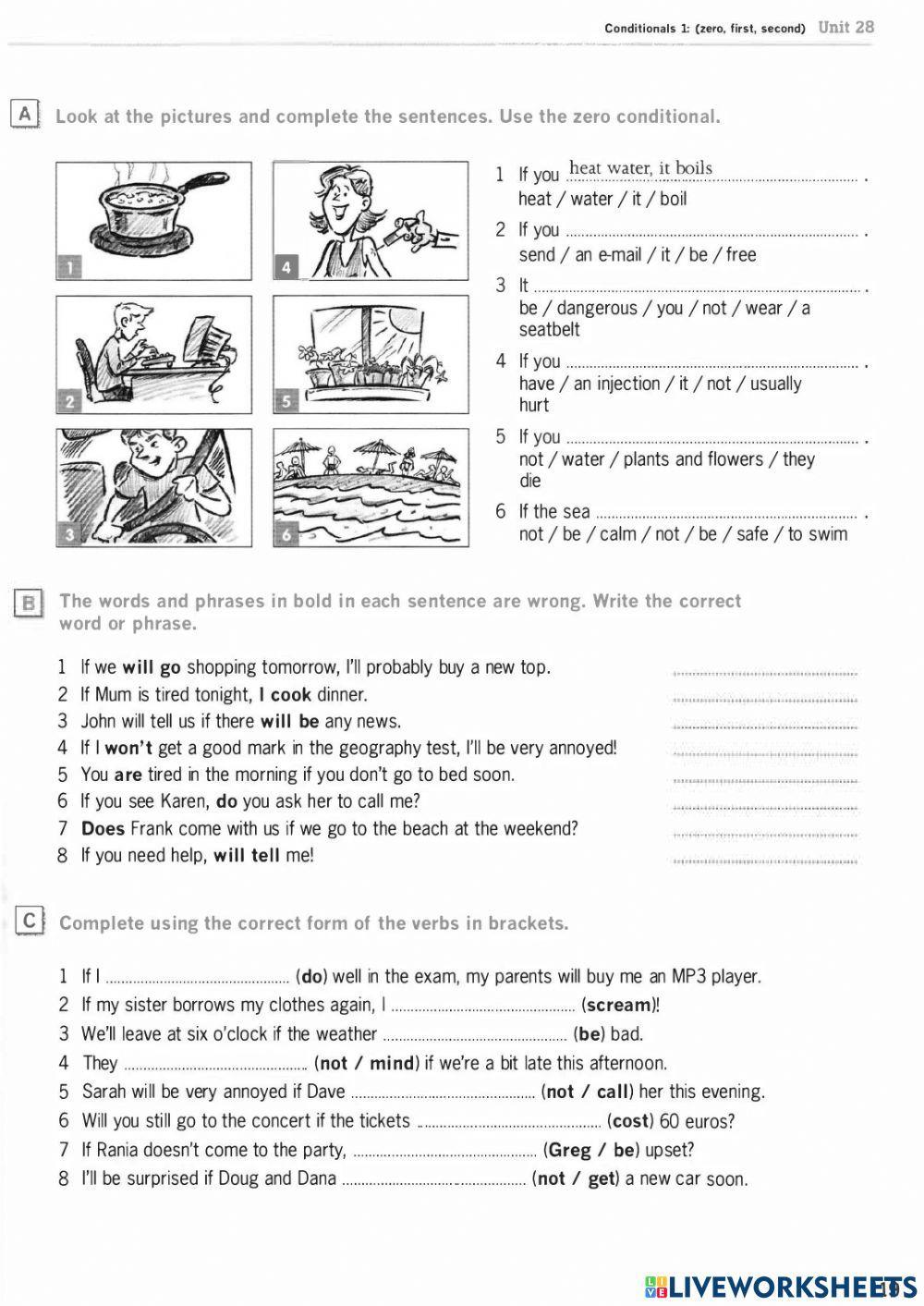 Destination B1- U28-Conditionals 1-page(119 120)