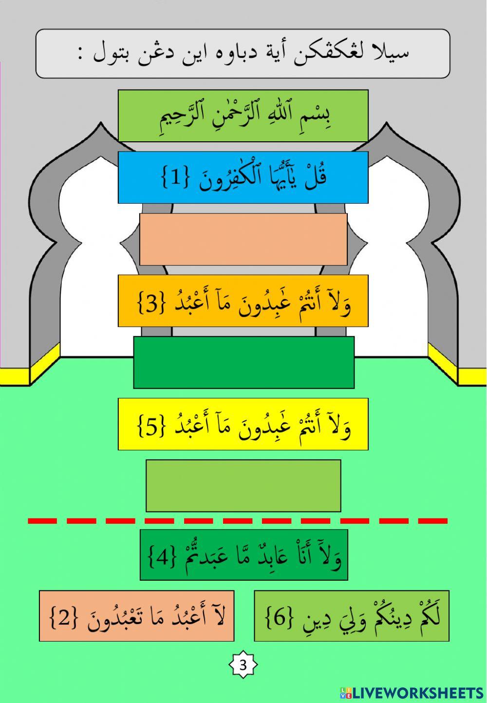 Surah : 6. Al-Kafirun