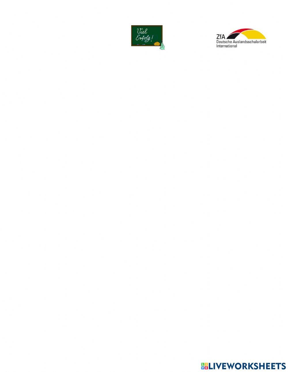 Dong Da Mittelschule 15 Min. Test