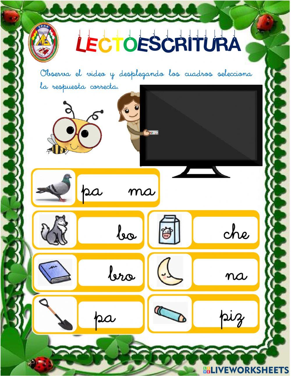 EVALUACIÓN DE LA CONSONANTE -L-