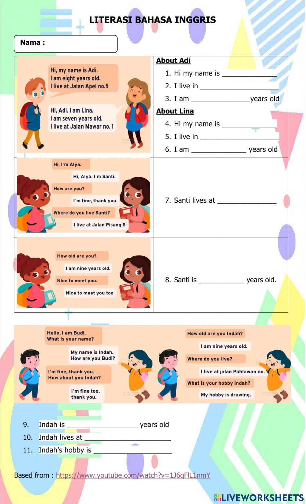 Literasi bahasa inggris