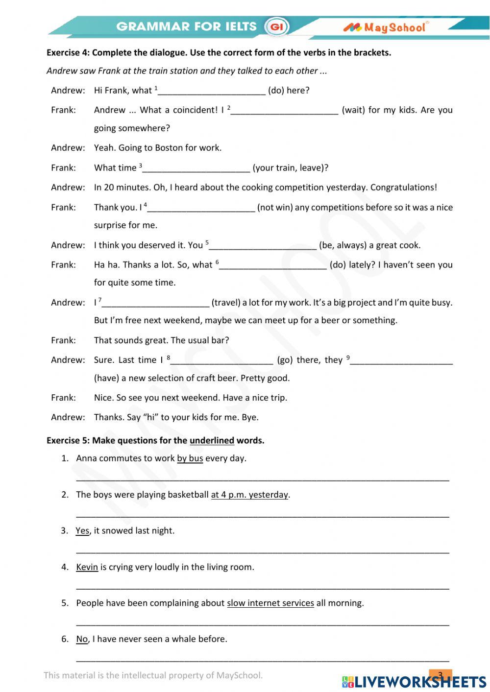 GI-Gram-L22-Present (Sim., Con., Perf., Perf. Con) & Past (Sim., Con.)-Review