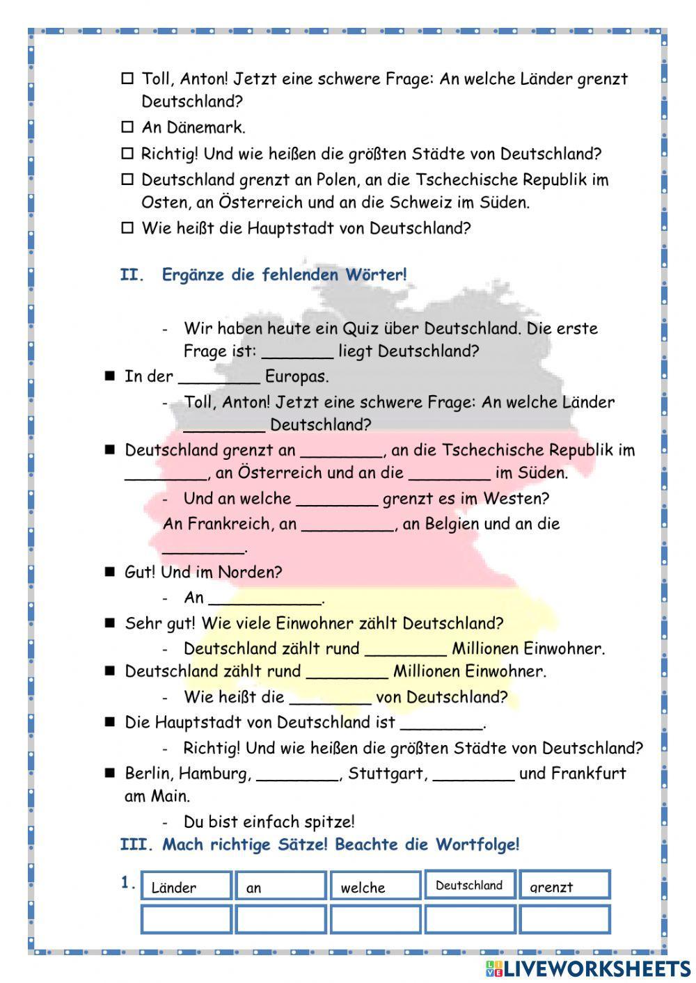 Deutschland Geografische Lage Deutschland Geografische Lage