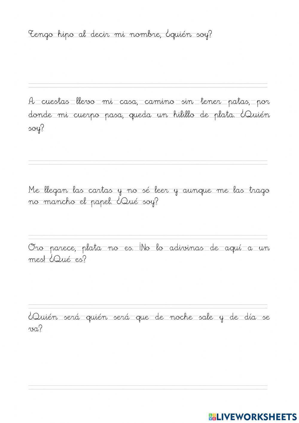 Adivinanzas-juego de palabras