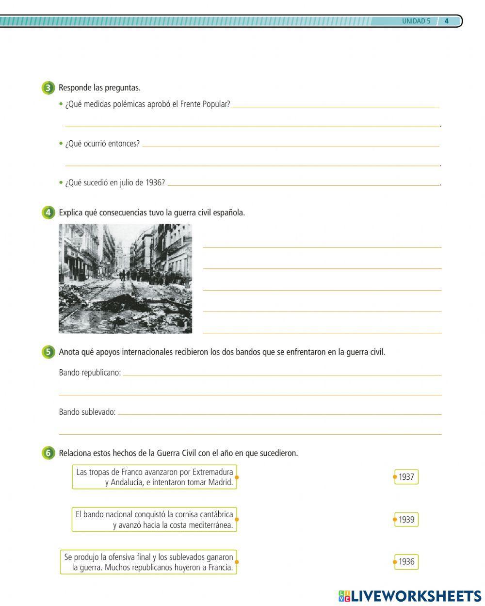 La segunda República