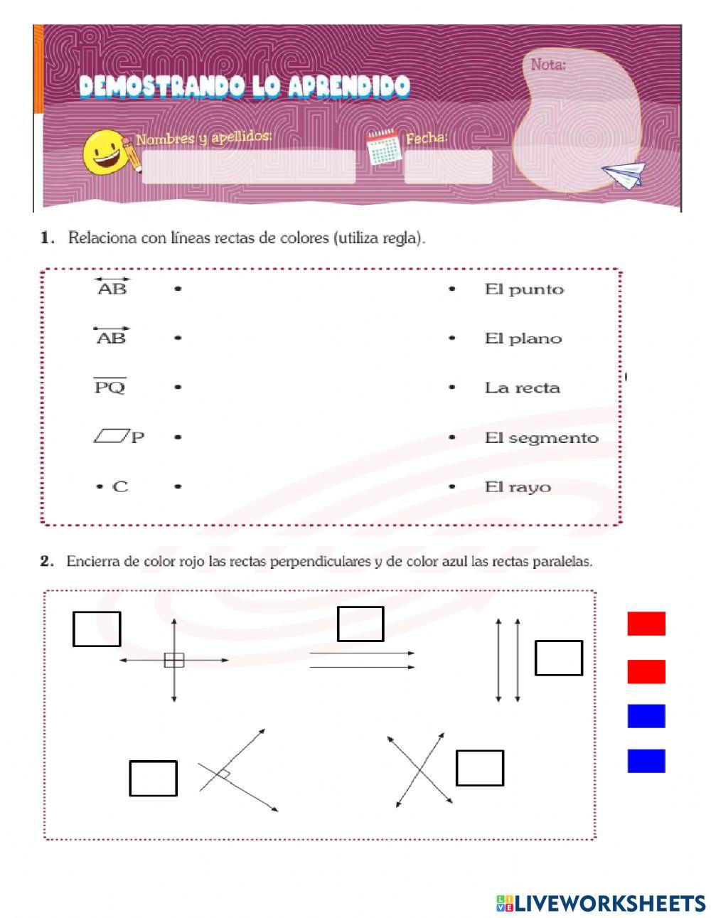 Práctica de geometría