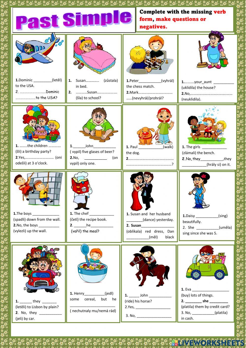 Minulý čas prostý