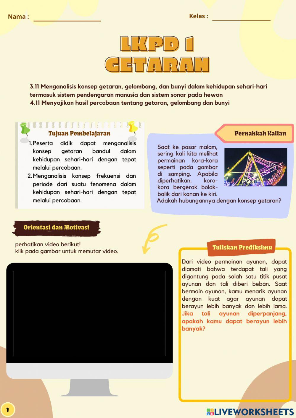 Lkpd getaran individu