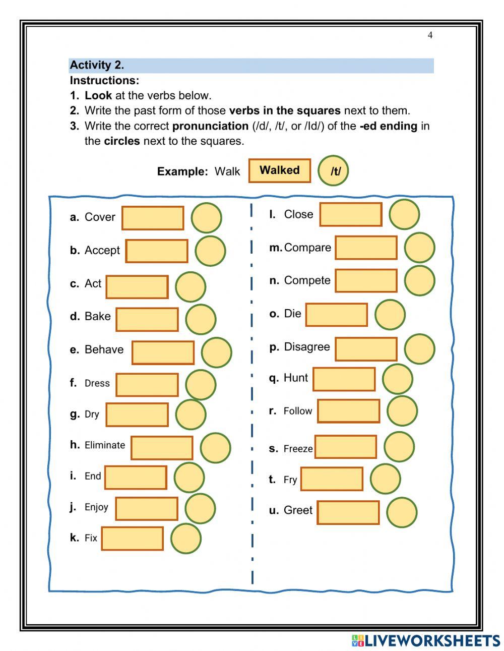 Tutorials: English Integrated Skills I (April 6th)