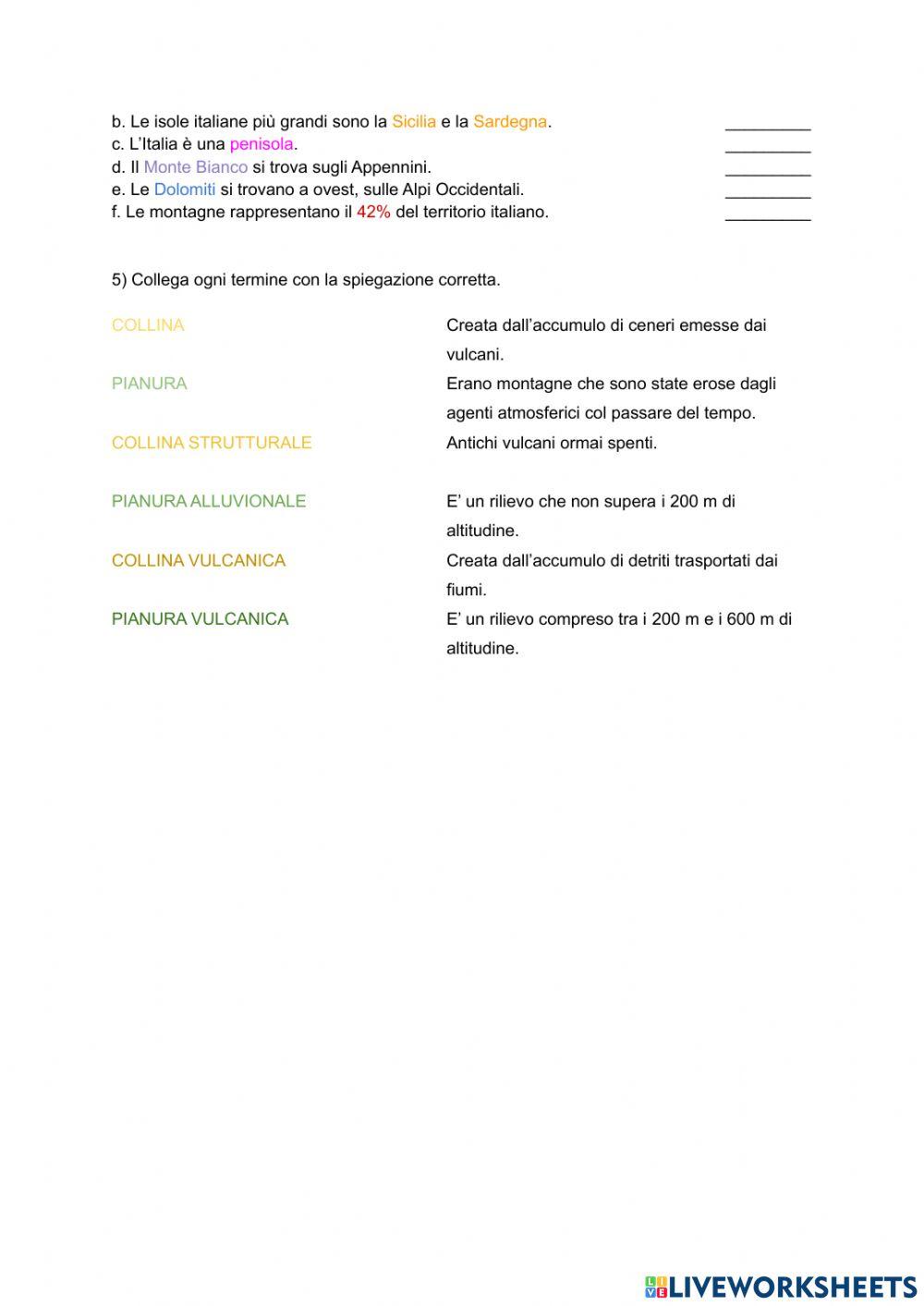 Ripasso di geografia