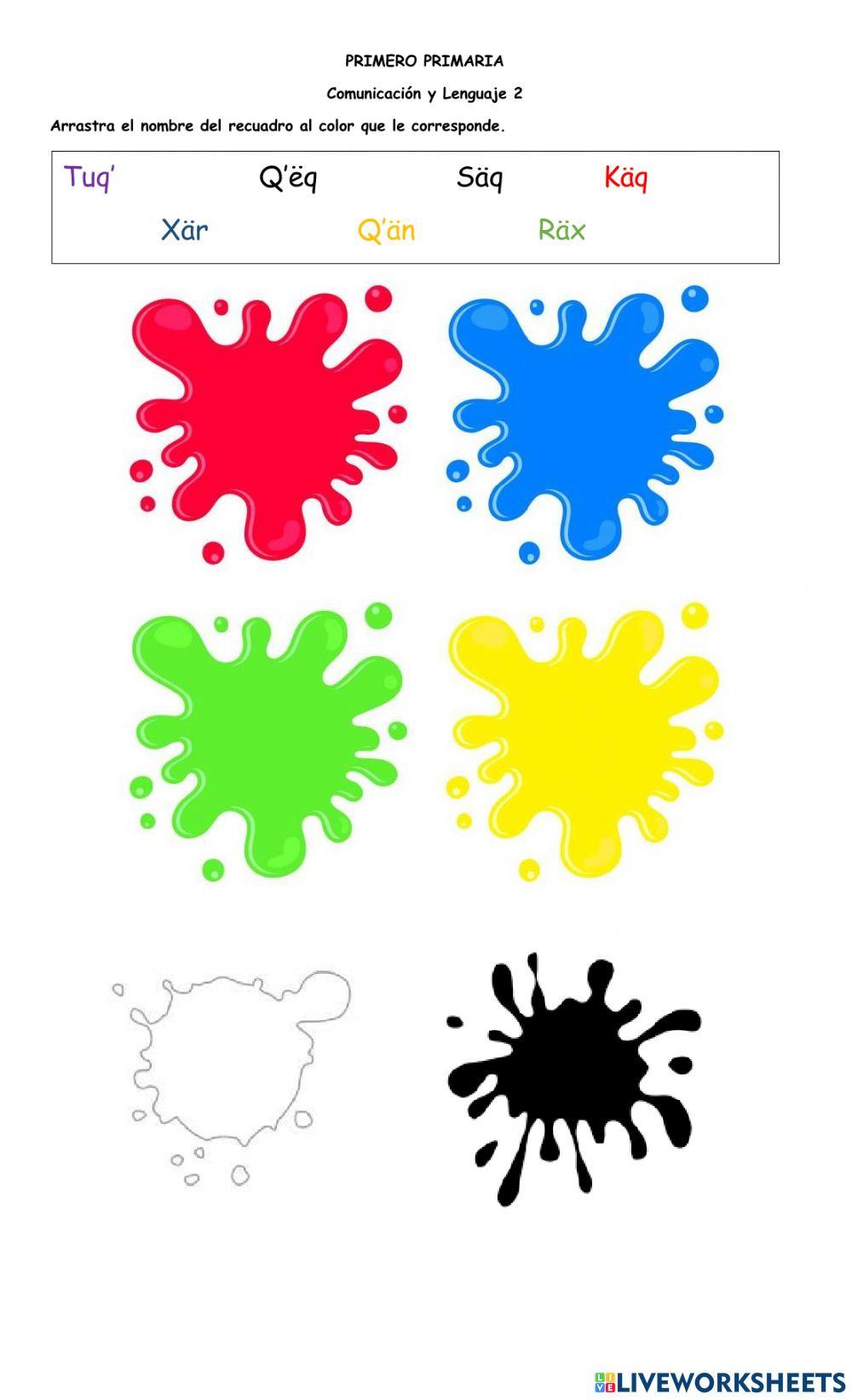 Colores en CAKQUIKEL