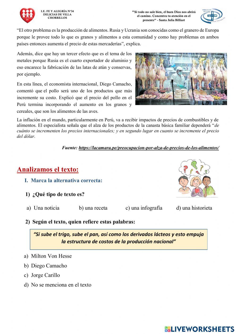¿A qué se debe el alza de precios?