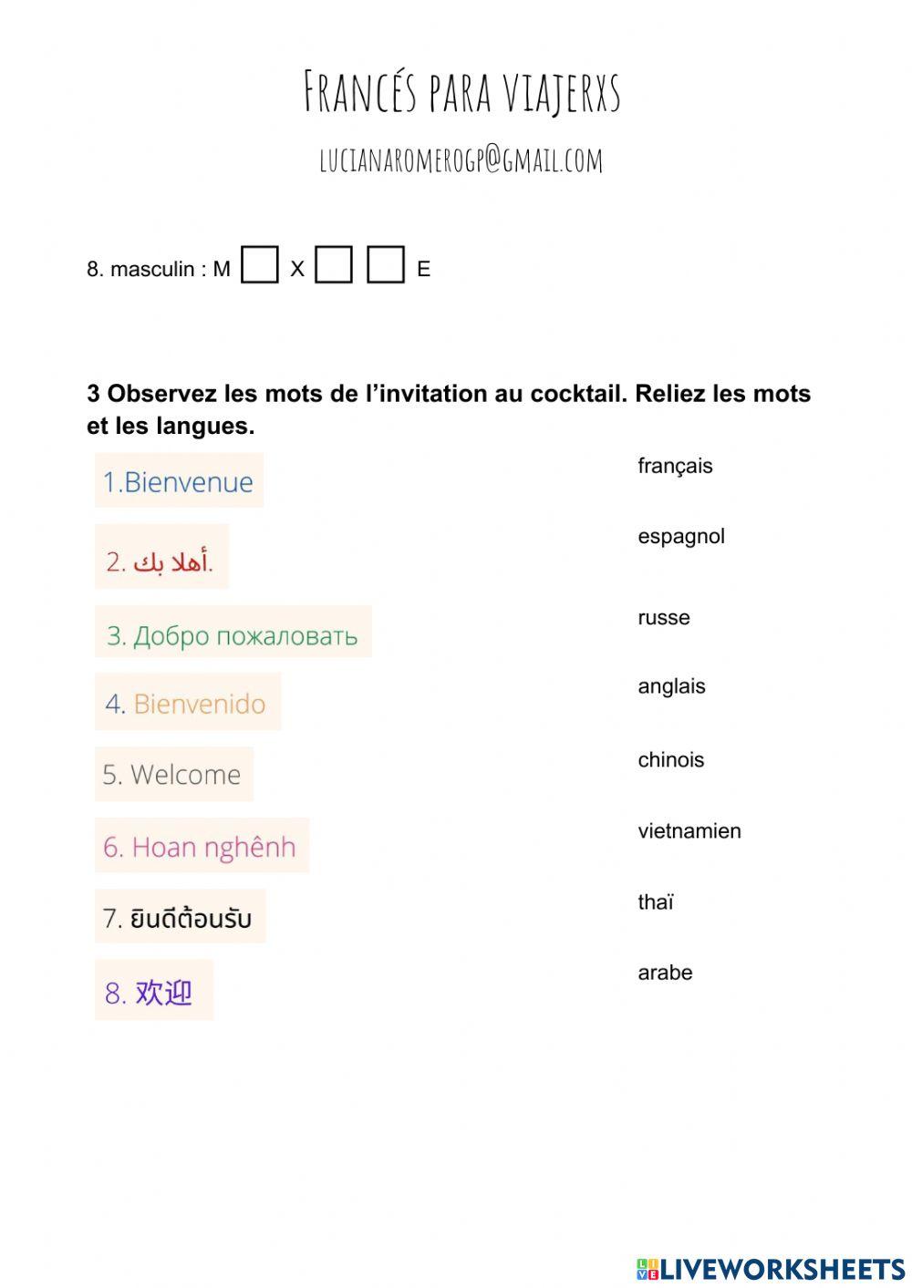 Les prénoms et les noms français
