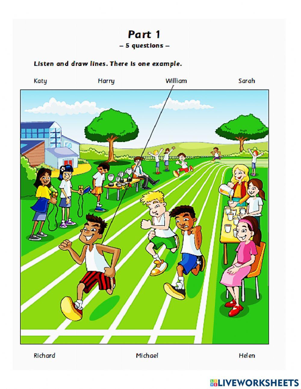 FLYERS LISTENING TEST