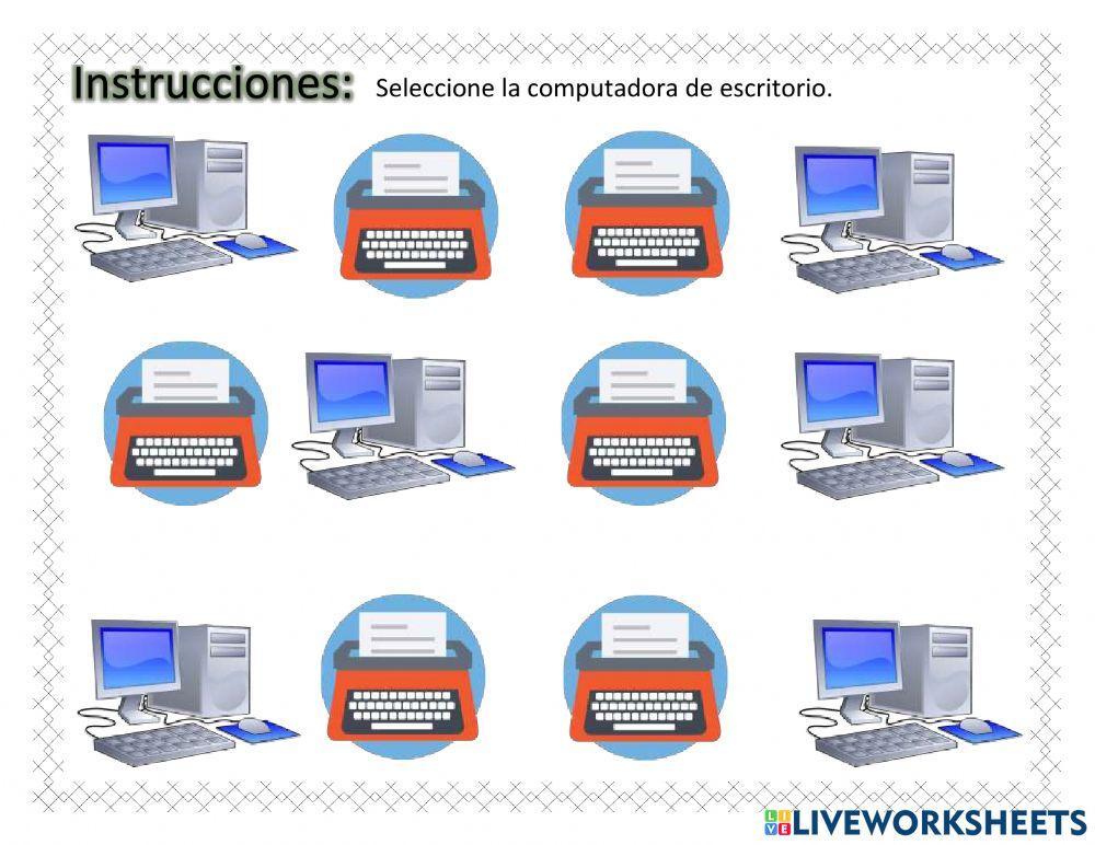 Nombres de la compuradora