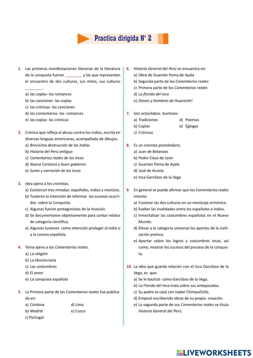 Literatura de la conquista