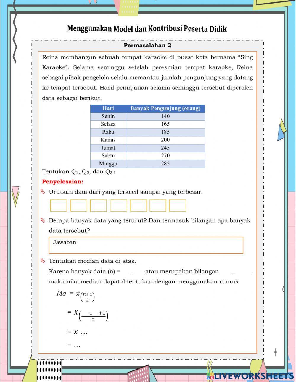 LKPD 4 Penyebaran Data