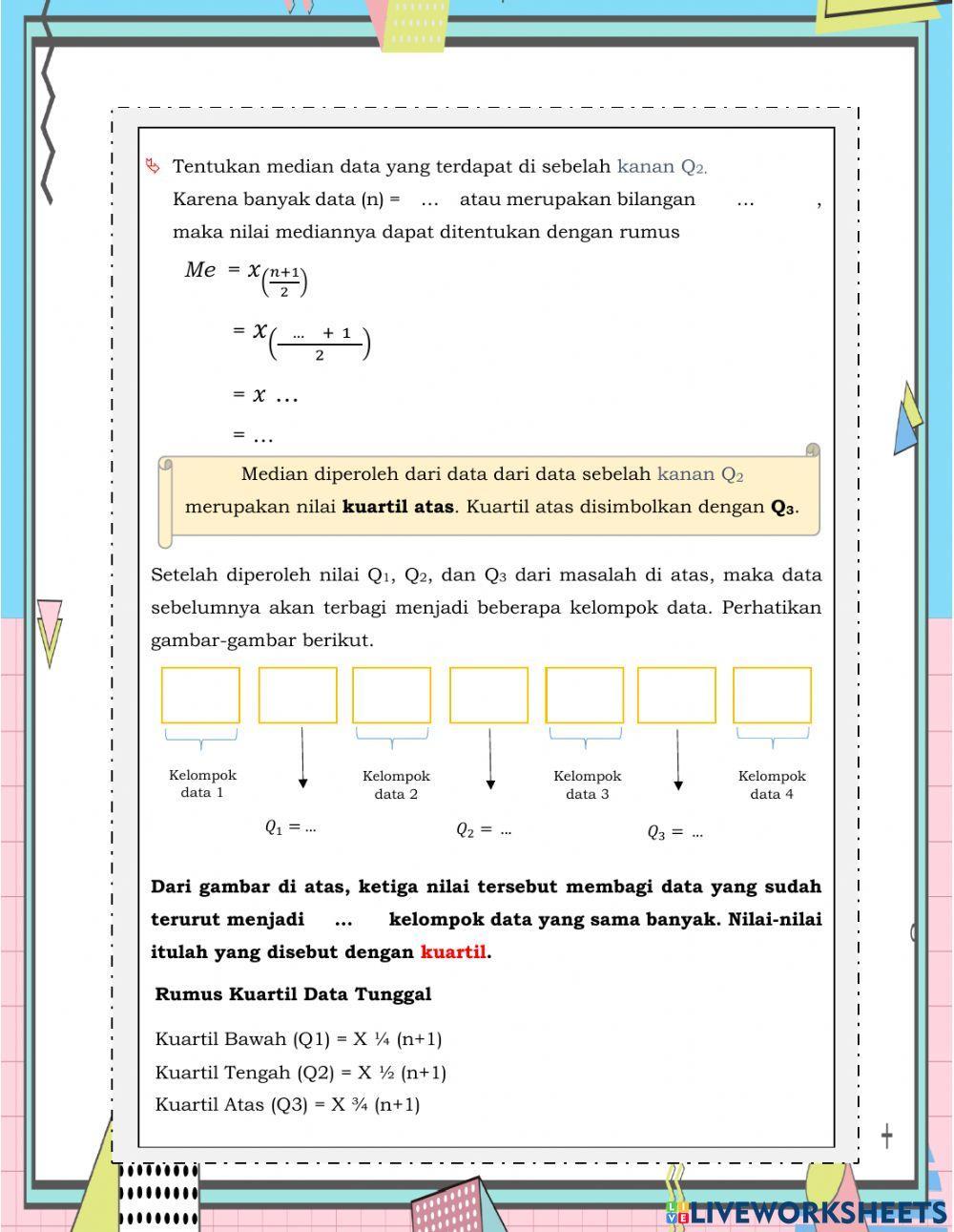 LKPD 4 Penyebaran Data