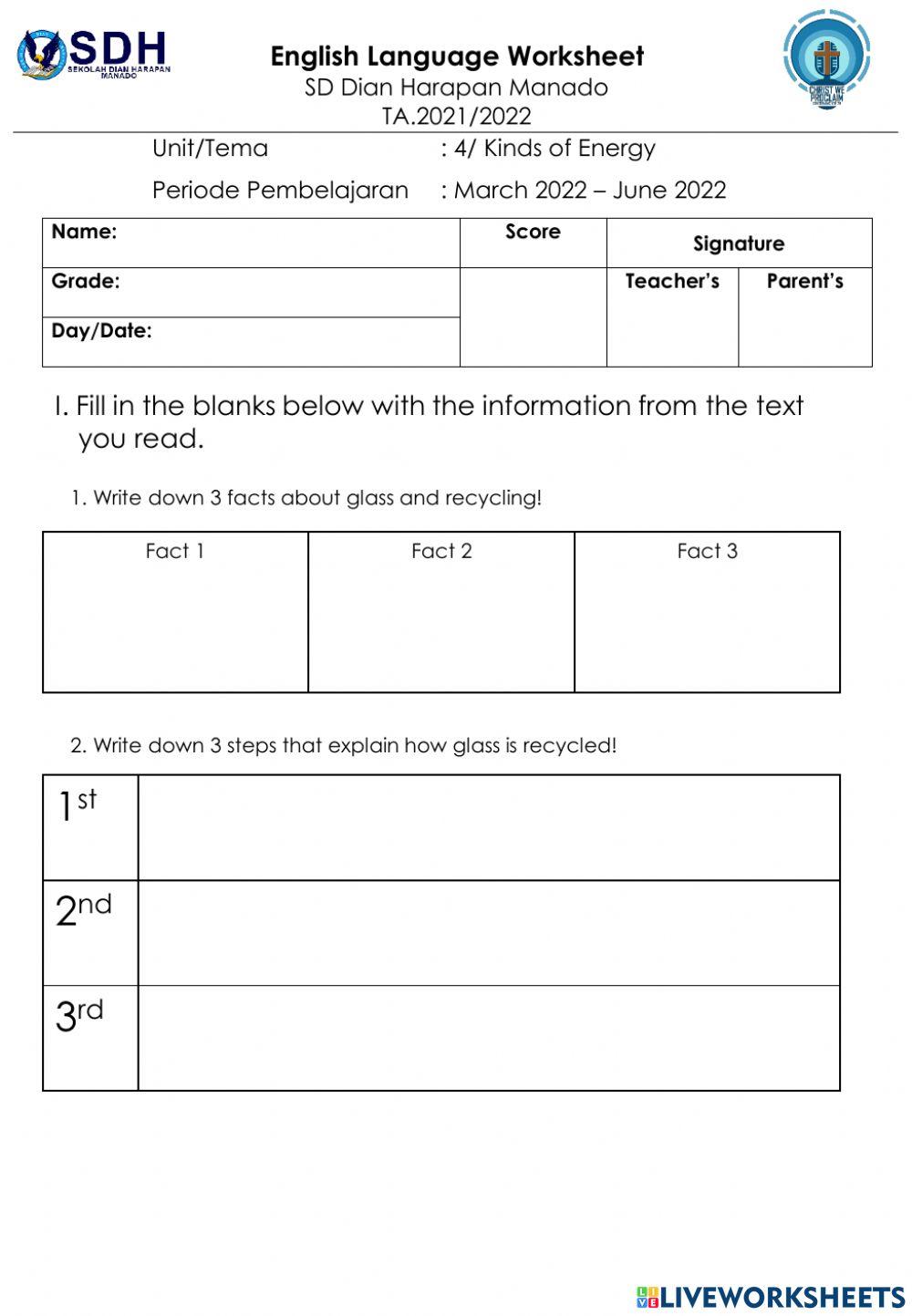 Identify explanation text features
