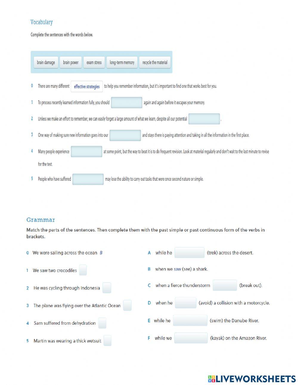 1st Period Test B2 Jr.High School