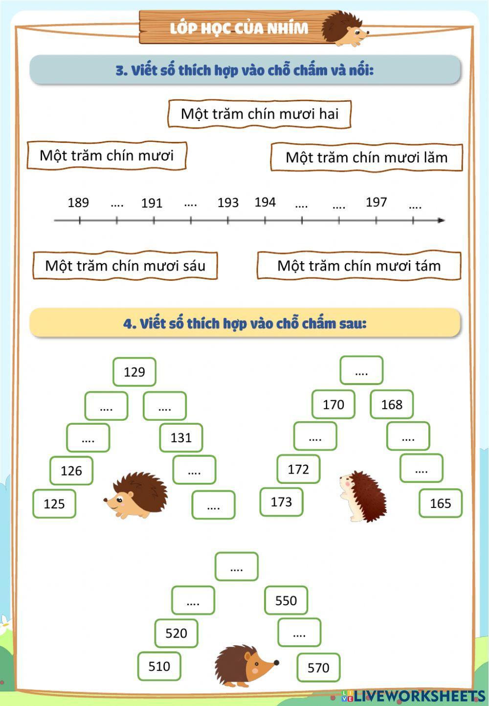 Lớp 2 - Toán - Tuần 25 - Đề 1