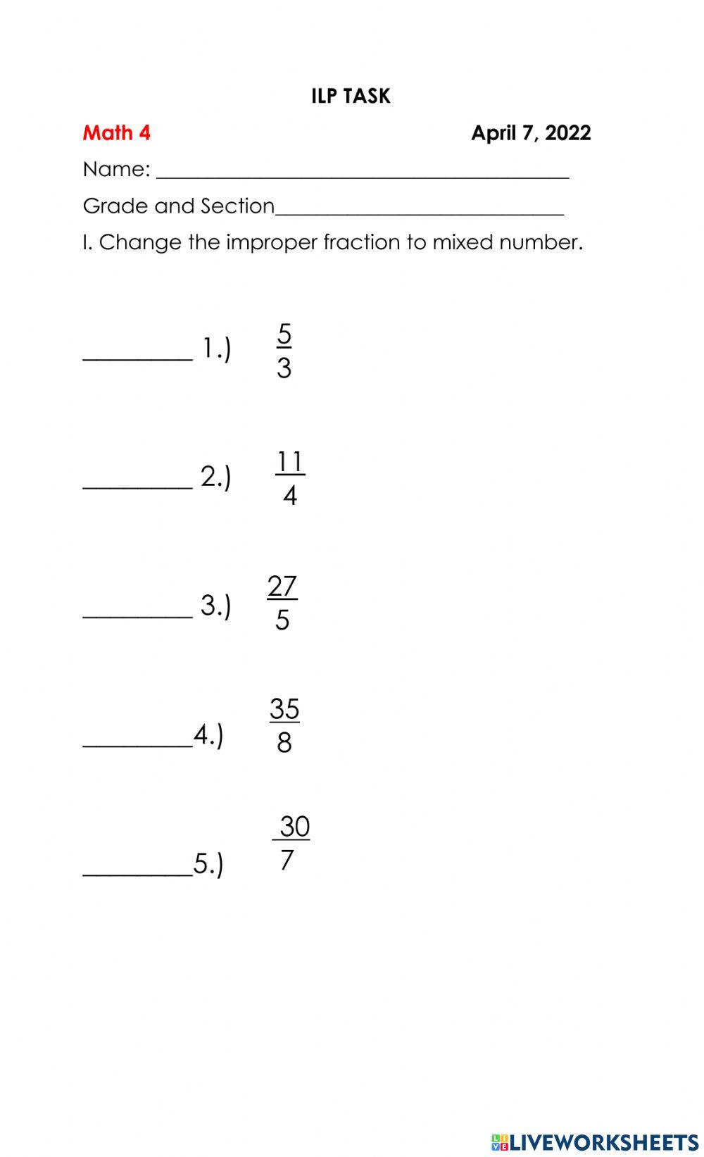 Fractions